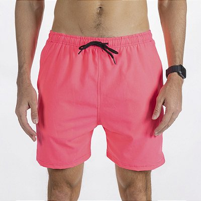 SWIM SHORTS PINK FLÚOR