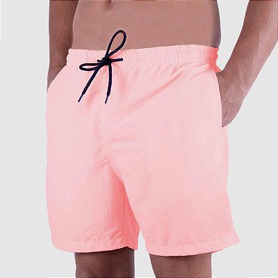 SHORTS POLIAMIDA - ROSA CLARO