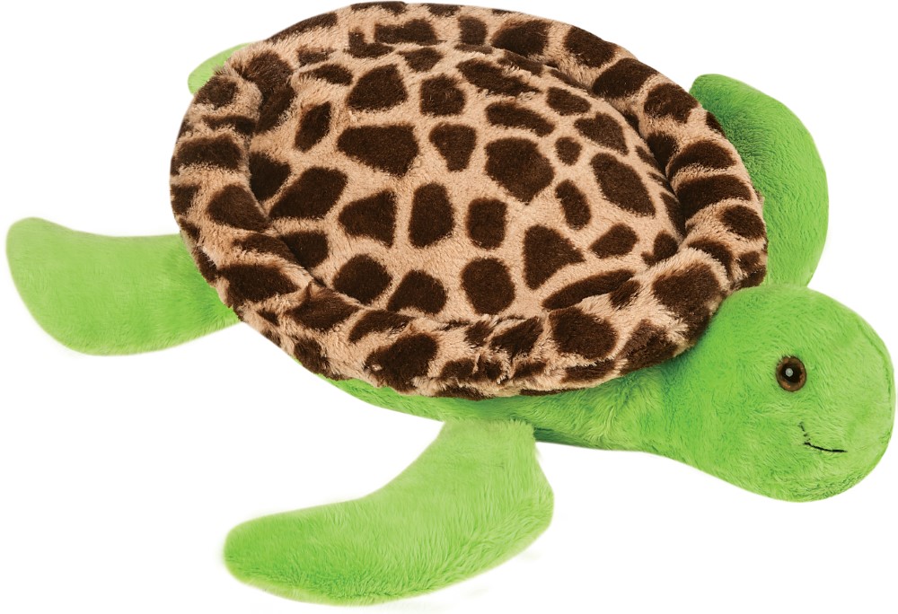 tartaruga de pelucia tina verde 40cm