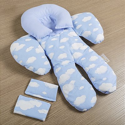 Almofada para Bebe Conforto - Nuvem Azul