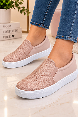 SLIP CROCO NUDE DIA A DIA