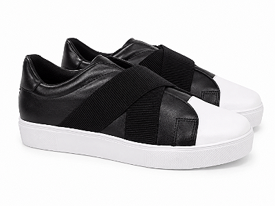 TÊNIS CONFORT ELASTICO PRETO