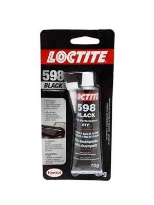 SILICONE ALTA TEMPERATURA 70G LOCTITE  598 BLACK