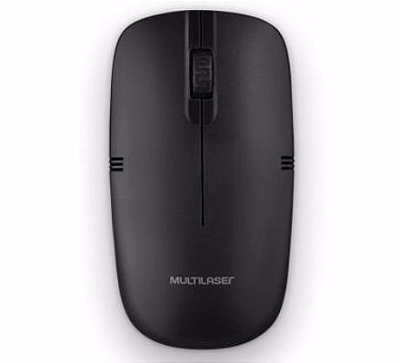 Mouse sem fio 2.4ghz preto usb