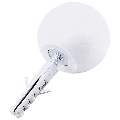 Batedor para porta bola branco viva bricolage