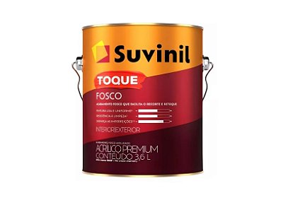 Tinta Látex Fosco a Clássica Maxx Premium Branco Neve 3,6 litros - Suvinil