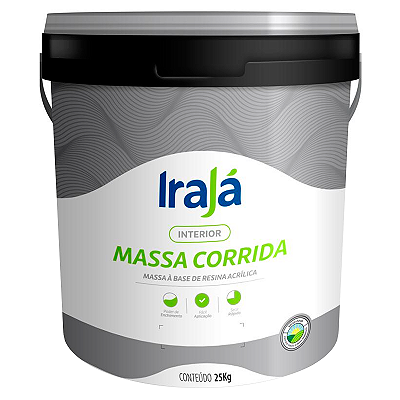 Massa Corrida PVA Balde 25KG - IRAJÁ