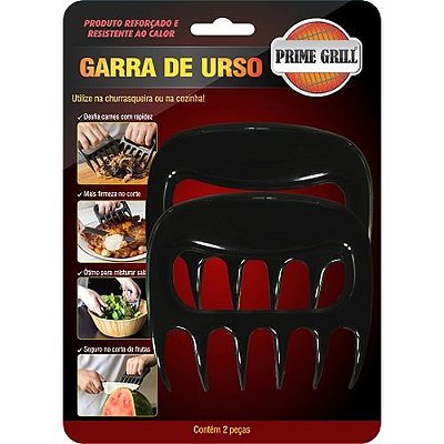 Garra de urso para churrasco