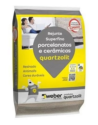 Rejunte porcelanatos e cerâmicas superfino onix 1kg