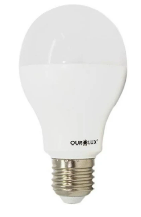 Lâmpada LED sensor de presença 9w E27 Bivolt 2700k Luz Amarela - Ourolux