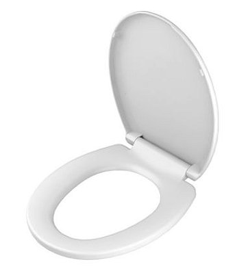 Assento Sanitário Smart PP Soft Close Branco Modelo Oval Universal- Tigre