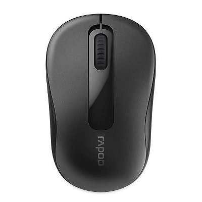 Mouse rapoo sem fio 2,4GHZ black - Multilaser