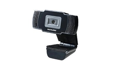 Webcam Office Preto HD (720p) - Multilaser