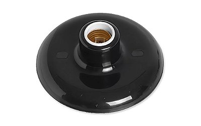 Plafon PVC 100W E27 - Preto