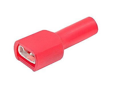 Terminal Acoplador Fêmea (Vermelho) - 0,25 até 1mm²