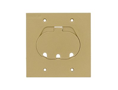Tampa Piso RJ45 (1 Tomada) - 4 x 4