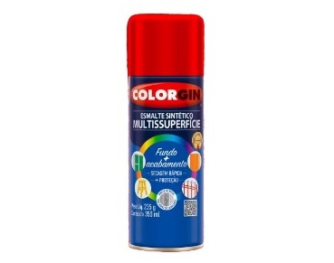 Tinta Spray (Esmalte Sintético) - Vermelho