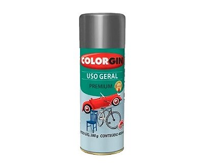 Tinta Spray (Uso Geral) - Grafite p/Rodas
