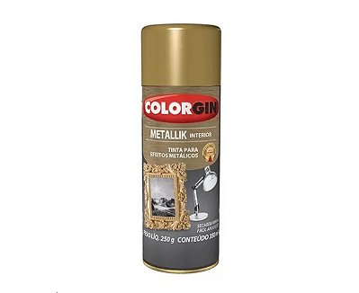 Tinta Spray (52) - Metallick Ouro