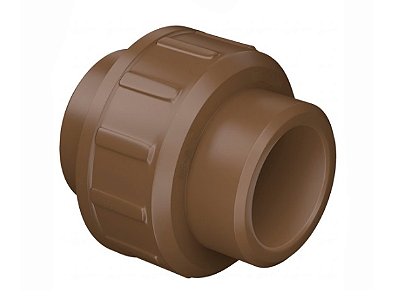 União Marrom Soldável (1.1/2") - 50mm