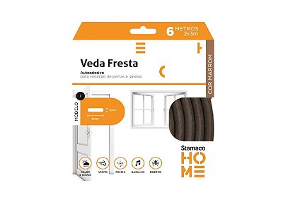 Veda Frestas (Modelo I) - Marrom