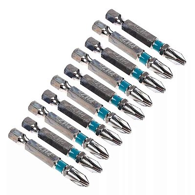 Ponta Bits Phillips PH2 (50mm) - 10 Peças
