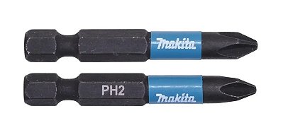 Ponta Bits Impact Black Philips PH2 (50mm) - 2 Peças
