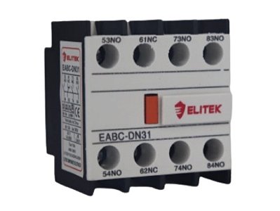 Bloco de Contato Auxiliar DN31 (Frontal) - 3NA + 1NF