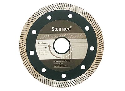 Disco Diamantado Turbo Porcelanato (4 3⁄8″) - 110mm