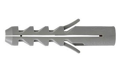 Bucha Nylon 6mm - 100 Peças
