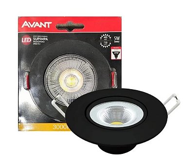 Spot LED Redondo (Embutir) 5W - 3000K
