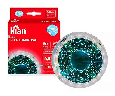 Fita LED IP20 GII Branca (4,5W) - 6500K