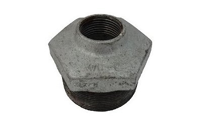 Bucha de Redução (Galvanizada) - 2.1/2"x1.1/4"