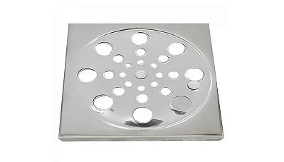 Grelha Inox Quadrada - 10cm