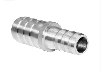 Emenda de Mangueira (Zamac) - 3/4″ × 1/2″