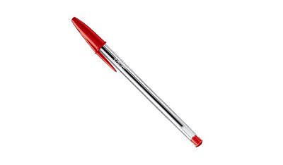 Caneta Bic Cristal - Vermelha