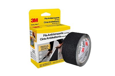 Fita Antiderrapante (Preta) - 50mm x 5m