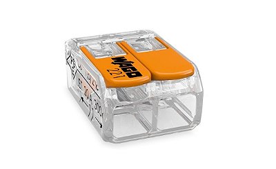 Conector de Emenda Elétrico (221-412) - 2 Polos