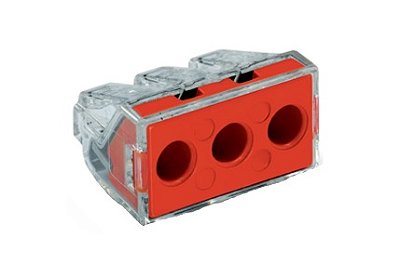 Conector de Pressão Elétrico 3 Polos (773-173) - Wago