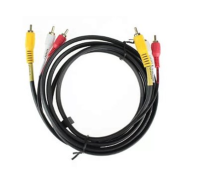 Cabo Dualcomp (3 RCA) - 2 Metros
