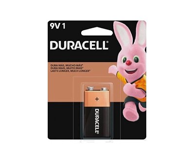 Baterias Duracell (CopperTop) - 9V