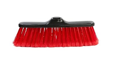 Vassoura Uso Interno - Vermelha