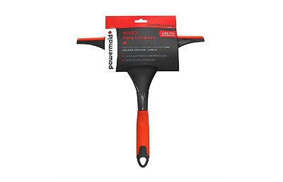Rodinho para Pia 24cm (Preto/Vermelho) - Powermaid
