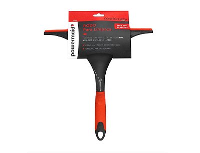 Rodinho para Pia (Preto/Vermelho) - 24cm