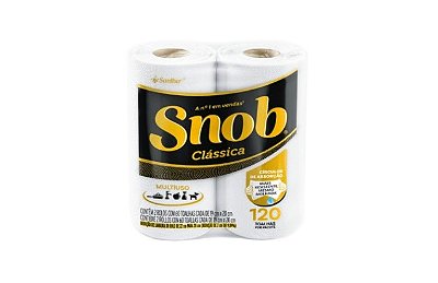 Papel Toalha Clássica (Snob) - 2 Rolos