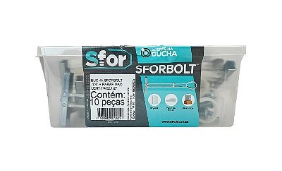 Kit Bucha Sforbolt (com Parafuso) - 1/4x2½