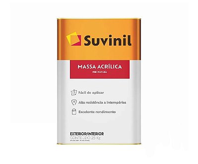 Massa Acrílica Suvinil (6370-01) - 25L