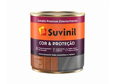 Suvinil Esmalte Cor & Proteção (Branco Brilhante) - 1/16