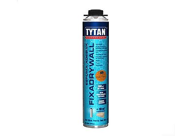 Tytan Espuma Fixa Drywall - 830ml