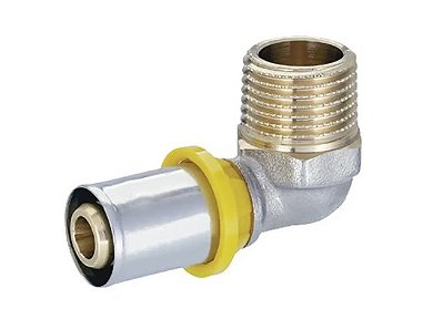 Joelho 90° Transição Macho Gás DN - 16x1/2"